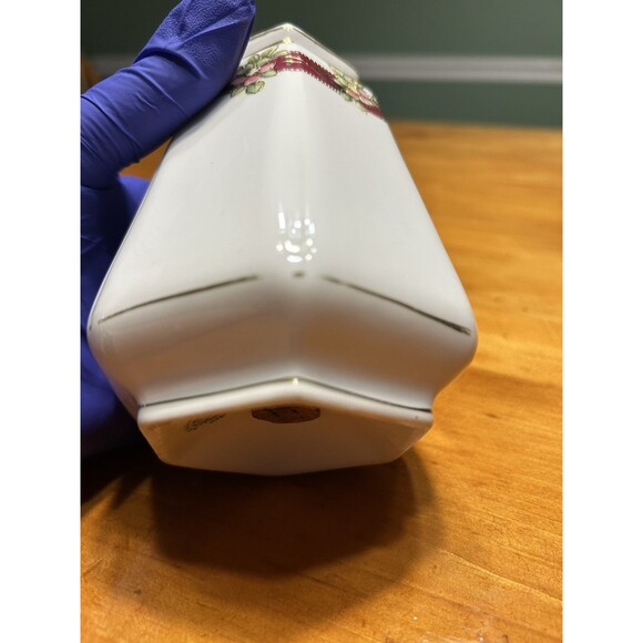 Nippon Hand Painted Gold Floral Porcelain Sugar Shaker Vintage 1911 - Picture 8 of 12